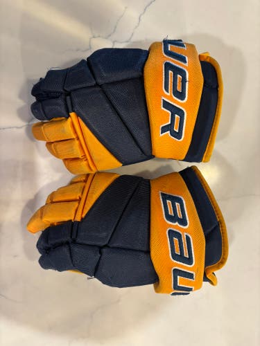 Bauer Vapor Pro Team Gloves 14" (Used)