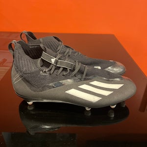 Men's Size M 12.5 (W 13.5) Adidas Adizero PrimeKnit Mid Top Detachable Cleats (Used)