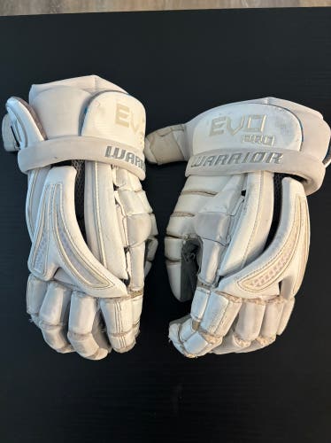 Warrior Evo Pro Lacrosse Gloves (Used)