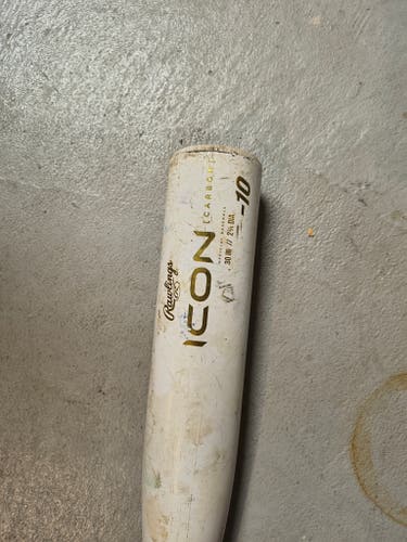 Rawlings Icon Composite USSSA Certified Bat (-10) 20 oz 30" (Used)
