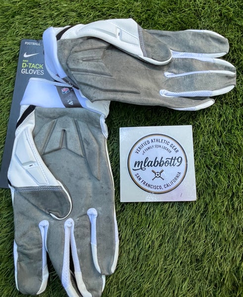 NIKE D-TACK 6.0 NFL Spec Padded Lineman Gloves (PGF946-184