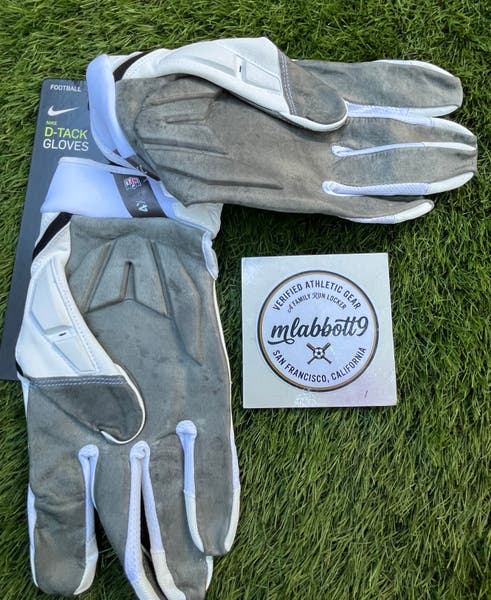 NIKE D-TACK 6.0 NFL Spec Padded Lineman Gloves (PGF946-184
