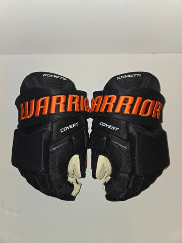 Fort Wayne Komets Warrior Covert QRE Pro Gloves 14" (Used)