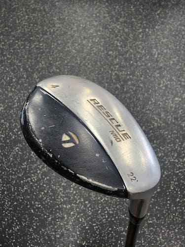 Used Taylormade RESCUE MID Mens Hybrid Club RH 4 Hybrid 11849-S000042274