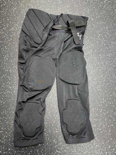 Used Under Armour Youth FB Integrated Pants Black XL 11849-S000042269