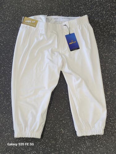 Used RIP-IT CURVY CUT BB/SB Pant Womens White 2X 11849-S000042344