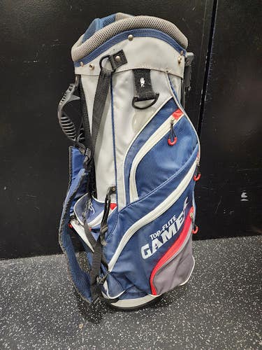 Used Top Flite GAMER Mens Stand Bag Navy Blue 11849-S000042225