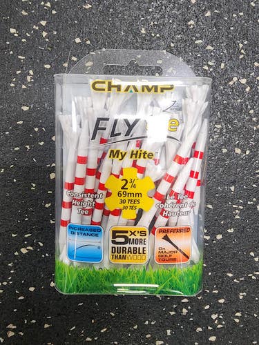 New Champ My Hite Fly Tees 2 3/4 30ct 11849-35TTH335-PR