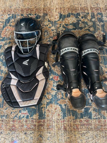 Black Easton Game Time Catcher's Set (Used)
