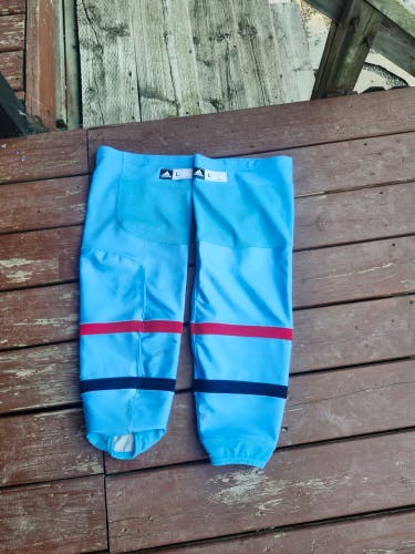 Winipeg Jets RR Large Adidas Socks Pro Stock (Used)