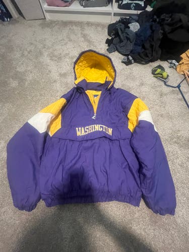 Purple Men's XL Starter Jacket (New)