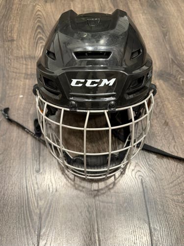 CCM Tacks 310 MEDIUM Helmet with Bauer GM 2200 Jr Cage
