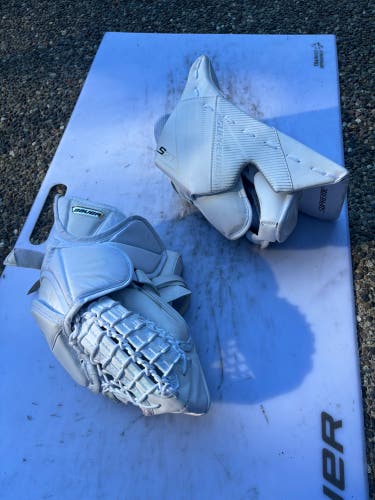 Bauer Supreme S27 Full Right Glove and Blocker  (Used)