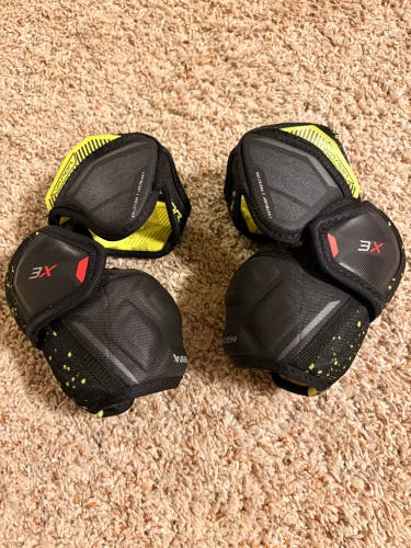 Junior Small Bauer Vapor 3X Elbow Pads (Used)