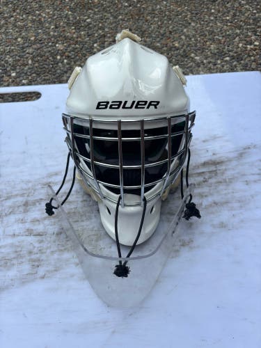 Youth Bauer NME 4 Goalie Mask (Used)