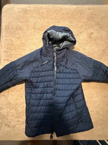 Blue Men's Large Bauer Jacket (Used)