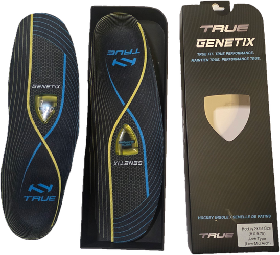True Genetix Hockey Insole Size 8-9.75 (New)-260727-05
