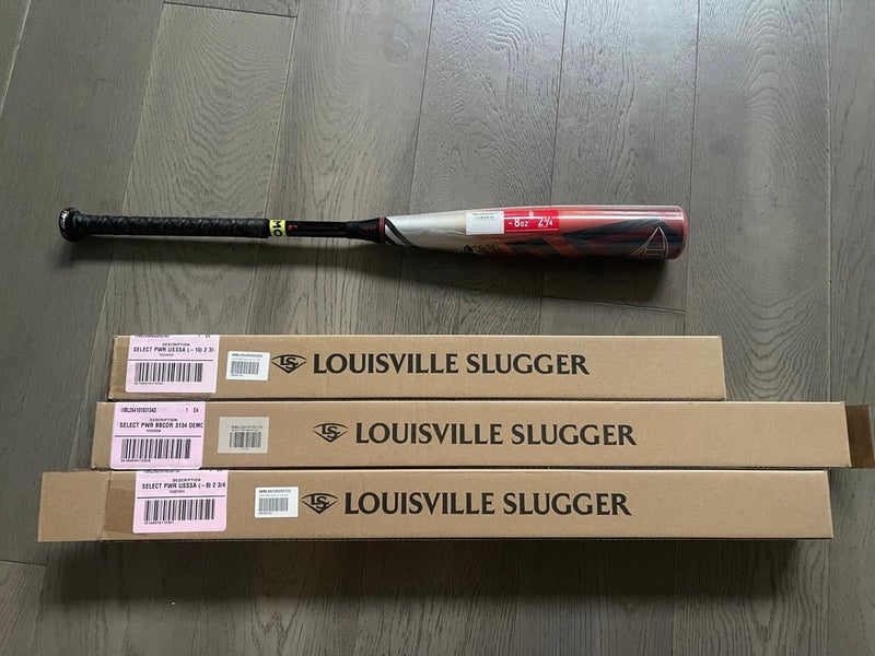 2023 Louisville Slugger Select PWR Hybrid USSSA Certified Bat (-8) 22 oz 31" (New)