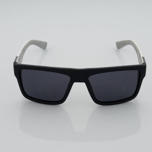 Fox Knight Matte Black Polarized Sunglasses - Dark Smoke Lens