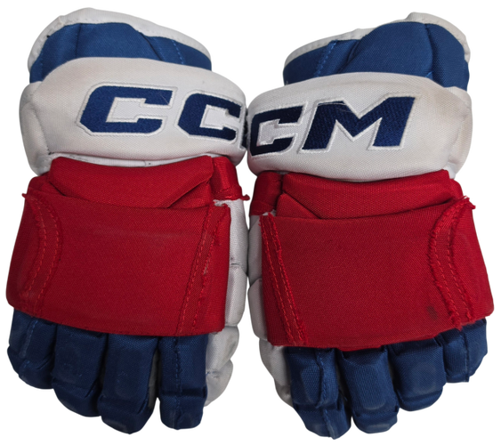 CCM HG12 Hockey Gloves 13" Pro Stock WolfPack AHL Used TFW (15607)