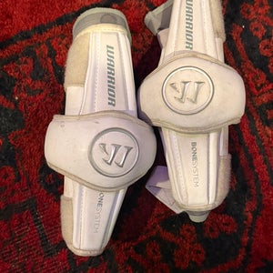 Warrior Burn Bone System Lacrosse Arm Pads – Size Small (Used)