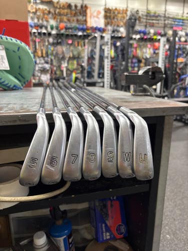 Used Ping G410 BLACK DOT Mens Iron Set RH 5I-GW/AW 11337-S000493305