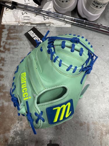 Used Marucci ASCENSION SERIES BB/SB Catchers RH Throw Green 32" 11337-S000493248