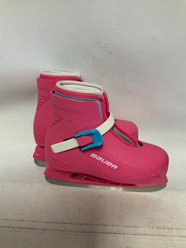 Used Bauer BAUER PINK STARBURST Youth Hockey Skate Youth 12.0 11823-S000040932