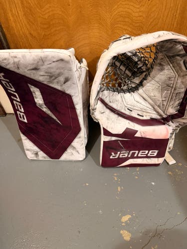 OHL Game Used Bauer Digi Print Supreme Shadow Pro Stock