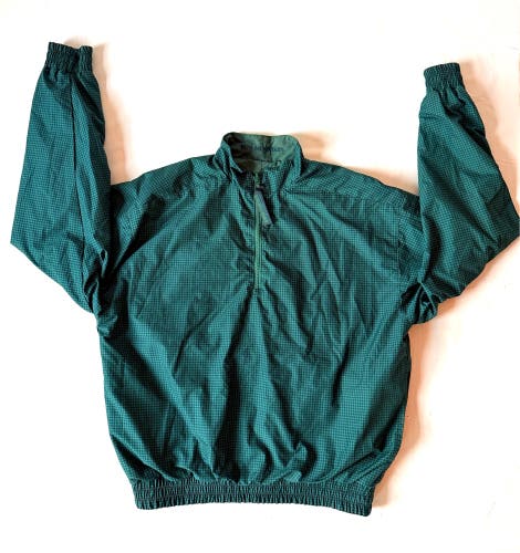 Sun Mountain Sports reversible pullover golf jacket windbreaker Green men's M