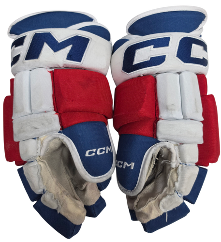 CCM HG97 Pro Stock Hockey Gloves 14" Wolfpack AHL Used (15615)
