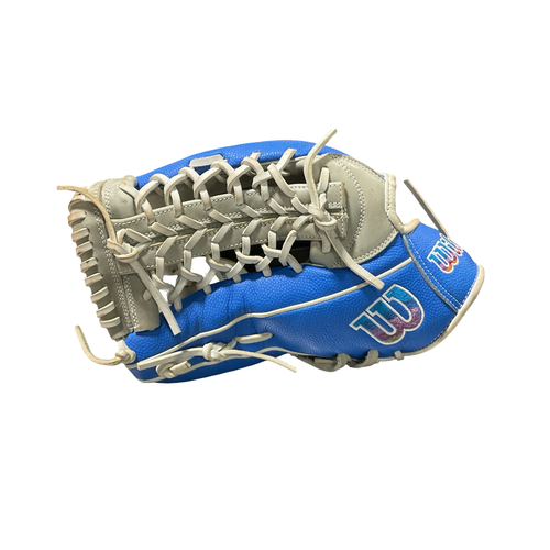 Used Wilson A2000 BB/SB Glove LH Throw Royal Blue 12 1/4" 11834-S000054914