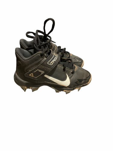 Used Nike TROUT BB/SB Cleats Black Youth 10.0 11834-S000054799