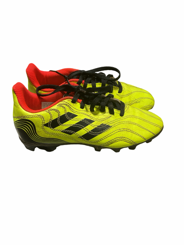 Used Adidas Soccer Cleats Yellow Junior 01.5 11834-S000054790