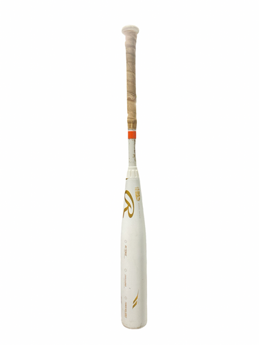 Used Rawlings WHITE/GOLD ICON BB/SB USSSA 2 3/4 Bat 30" 11834-S000054770