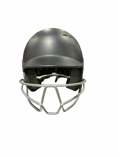 Used Victus 6-6 5/8 HELMET Batting Helmet w/Mask Black One Size 11834-S000054750