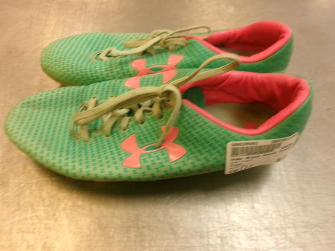 Used Under Armour Soccer Cleats Teal Senior 8.5 11339-S000205063