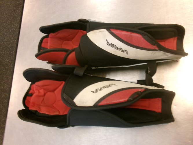 Used Bauer VAPOR X 5.0 Senior Shin Guards Black 15" 11339-S000204872