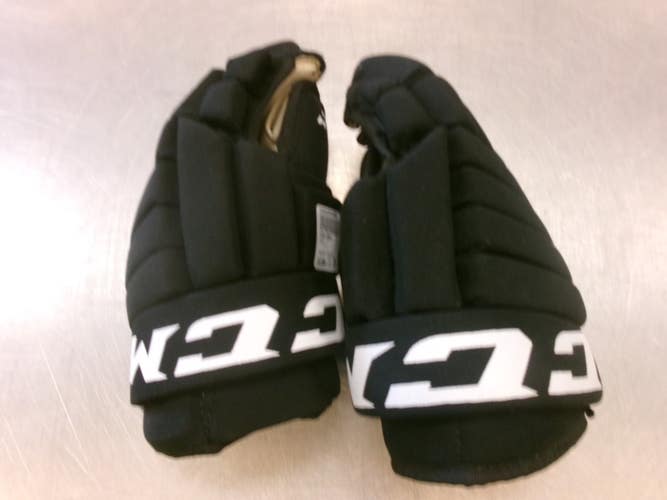 Used CCM HG4 Junior Gloves Black 11" 11339-S000204869