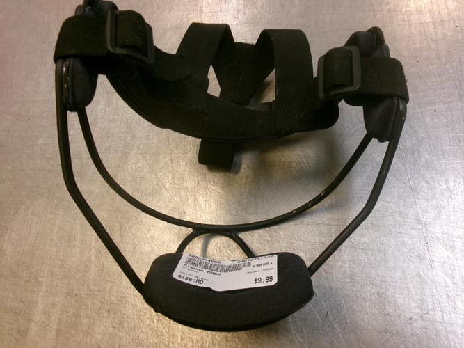 Used Mizuno MASK BB/SB Fielders Mask Black MD 11339-S000204850
