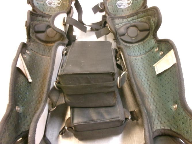 Used Easton LEG GUARD Catchers Leg Guards Black Youth 11339-S000205160