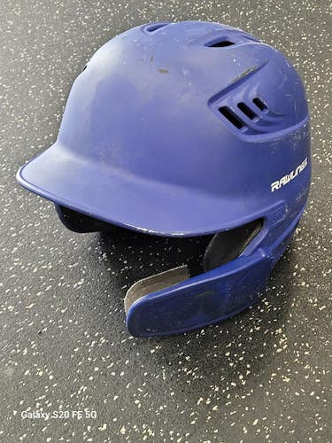 Used Rawlings R16J-R1 Batting Helmet No Mask Navy Blue L/XL 11849-S000042446