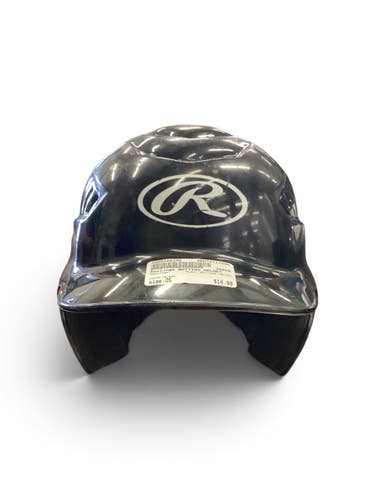 Used Rawlings BATTING HELMET Batting Helmet No Mask Black One Size 11846-S000108345