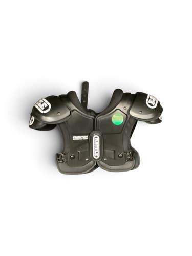 Used Battle Sports BATTLE LABS YOUTH PADS FB Shoulder Pads Black LG 11846-S000108342