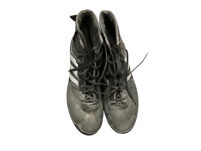 Used Adidas Wrestling Shoes Black Senior 12 11846-S000108319