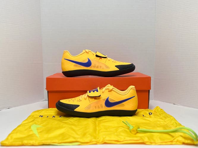 Yellow Unisex Size M 6.5 (W 8.0) Nike Zoom SD 2 Track & Field Throwing Shoes FZ9665-800 shot put