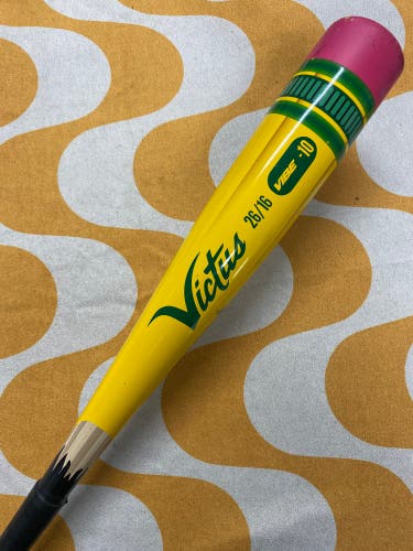 2024 Victus Vibe Alloy Bat USSSA Certified (-10) Alloy 16 oz 26" (Used)