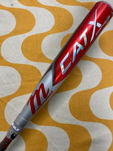 2023 Marucci CAT X Composite Bat USSSA Certified (-5) Composite 27 oz 32" (Used)
