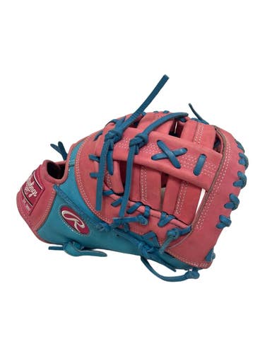 Used Rawlings Heart of the Hide 12.25" RH Throw First Base Glove Carolina Blue  11692-S000154880