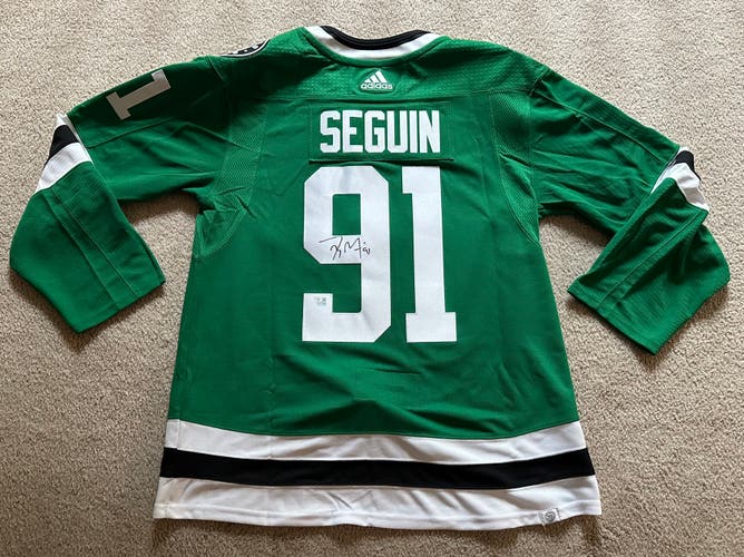 Signed Tyler Seguin Dallas Stars Green Size 54 Adult Unisex Adidas Jersey (New)